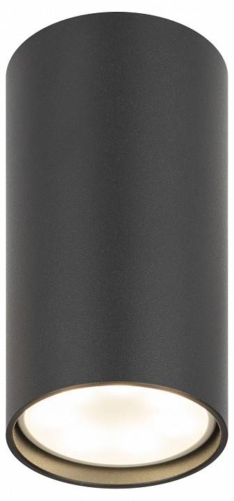 Светильник накладной ЭРА OL15 GU10 BK черный Б0049040