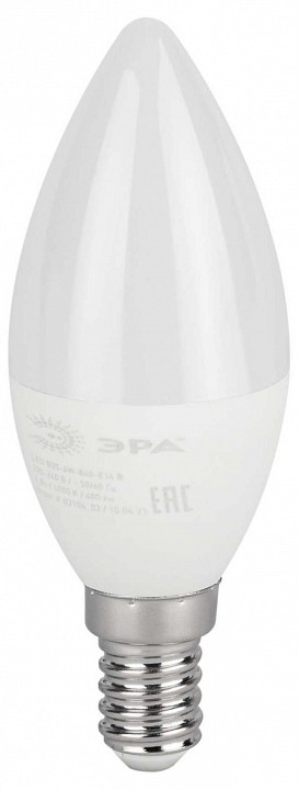 Лампа светодиодная Эра  LED B35-6W-840-E14 R