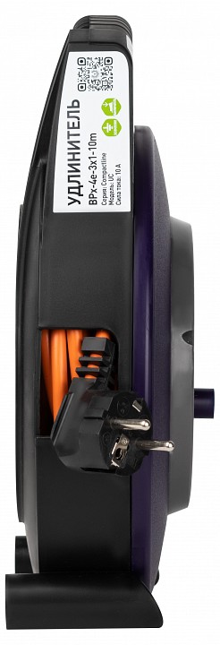 Удлинитель с выключателем Эра  BPx-4e-3x1-10m