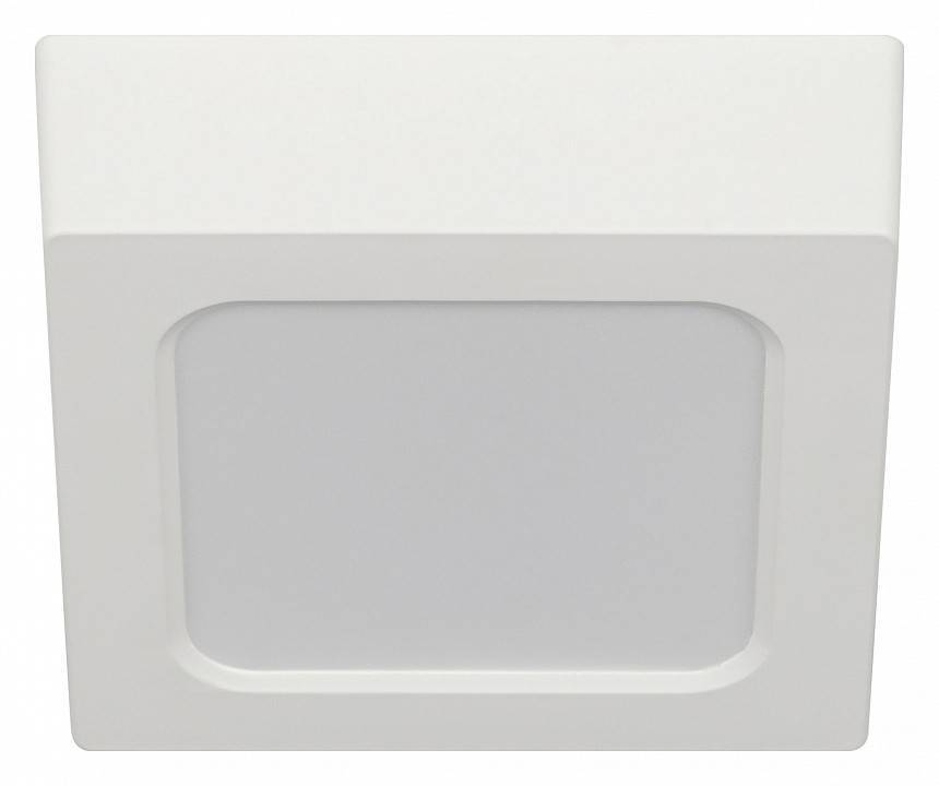 Светильник накладной ЭРА LED панель SPL-6-18-4K-B 18 Вт 4000 К черный Б0057452