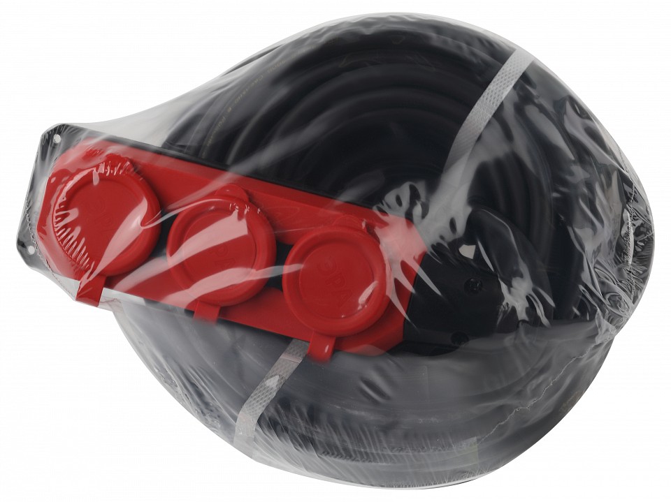 Удлинитель Эра  UK-3e-3x1,5-30m-IP44(KG)