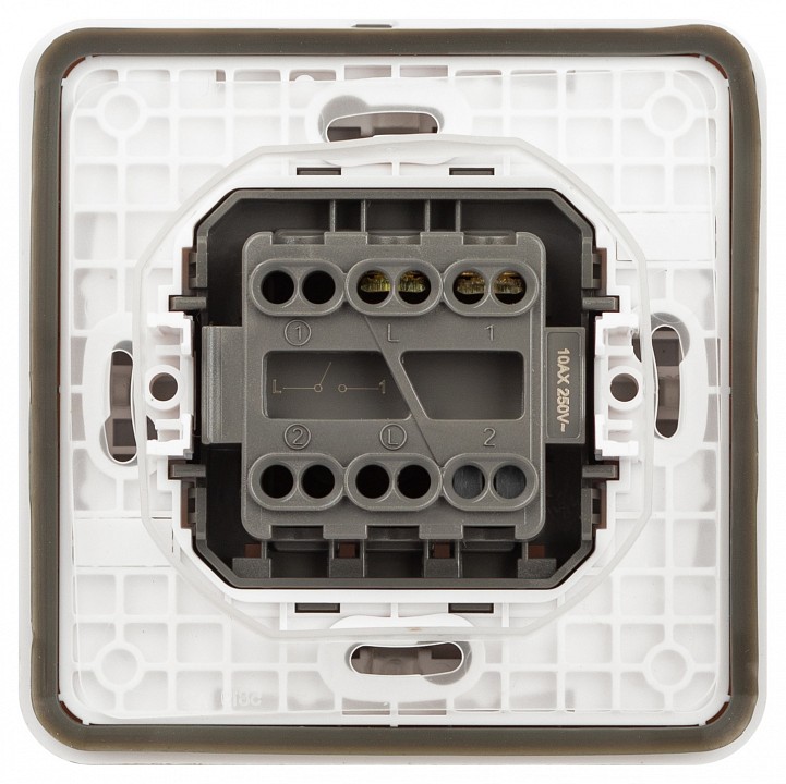 Выключатель одноклавишный Эра Эра Эксперт 11-1521-01