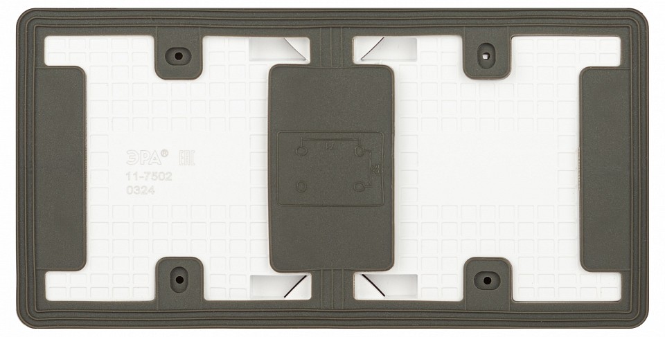 Блок с розеткой и выключателем Эра Эра Эксперт 11-7502-01
