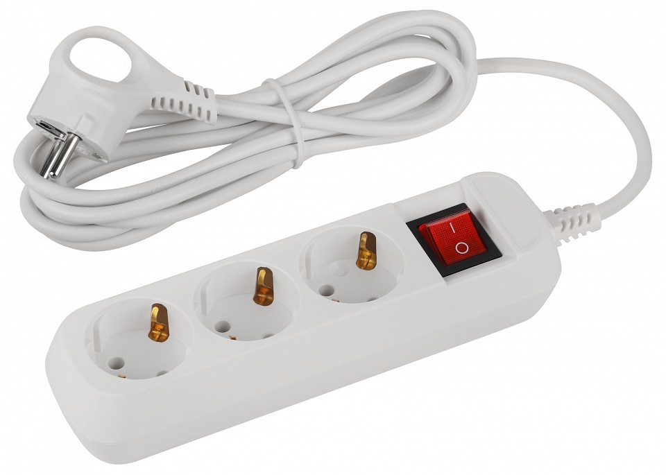 Удлинитель с выключателем Эра  UDL-10-330-ES