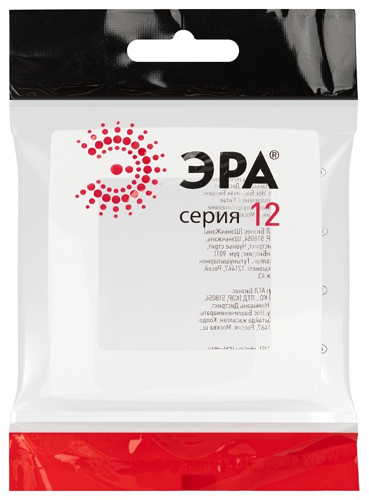 Рамка на 1 пост Эра Эра 12 12-5001-01М