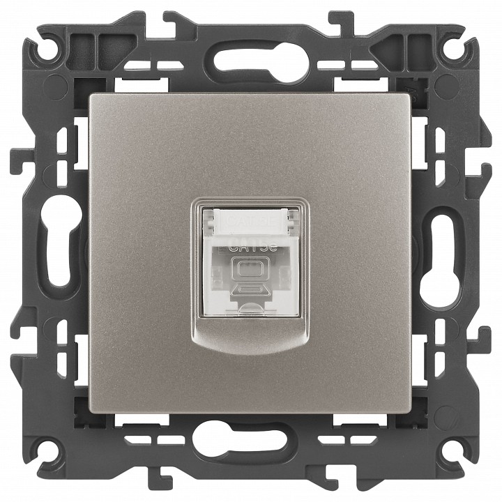 Розетка Ethernet RJ-45 без рамки Эра Эра Elegance 14-3107-16