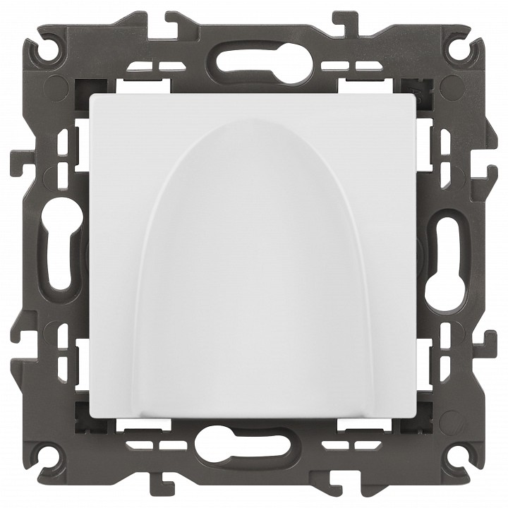 Розетка для вывод кабеля без рамки Эра Эра Elegance 14-6003-01М