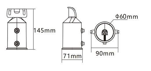 Консольный светильник Эра  SPP-507-0-50K-100
