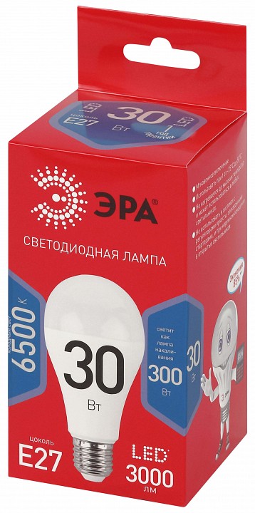 Лампа светодиодная Эра  LED A70-30W-865-E27 R