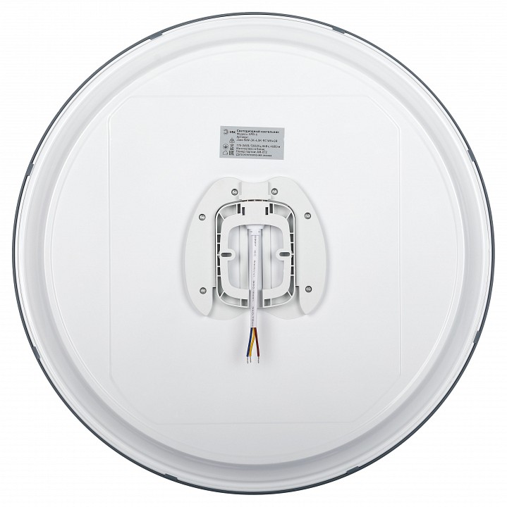 Накладной светильник Эра  SPB-6 Jane 86W-3K-6,5K-RC WH+GR