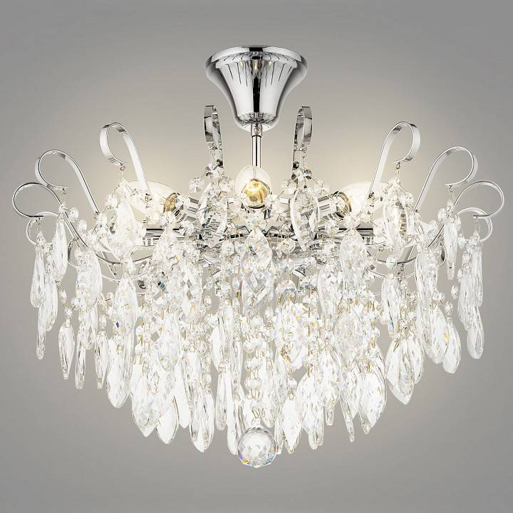 Люстра на штанге Escada Wisteria 664/8P Chrome