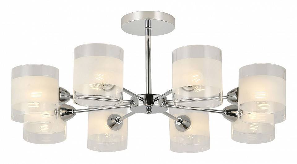 Люстра на штанге EVOLUCE Miento 8 ламп SLE102802-08