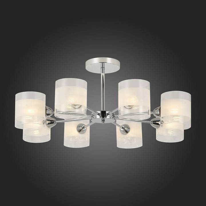 Люстра на штанге EVOLUCE Miento 8 ламп SLE102802-08