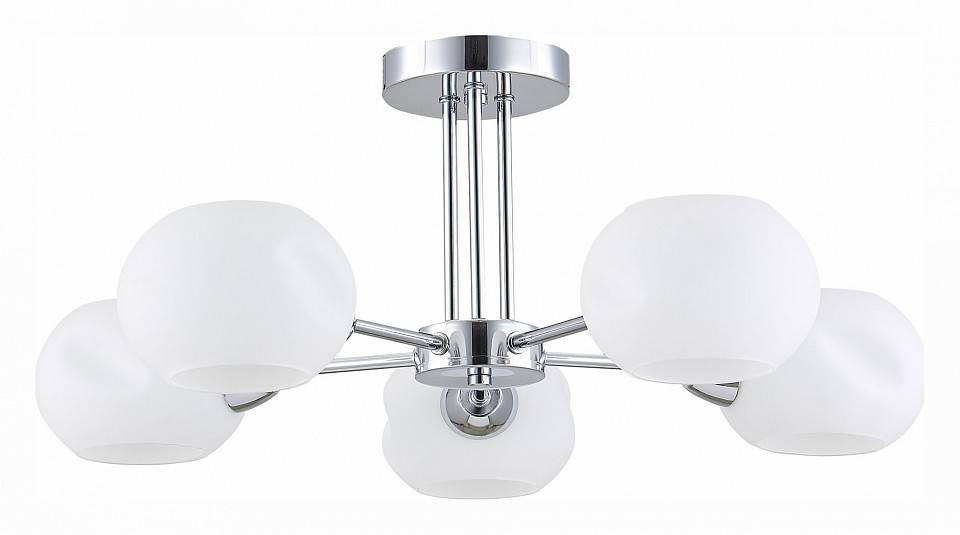 Люстра на штанге EVOLUCE Lanta 5 ламп SLE104302-05