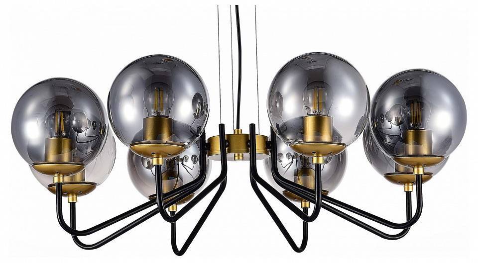 Подвесная люстра EVOLUCE Scorze 8 ламп SLE1097-303-08