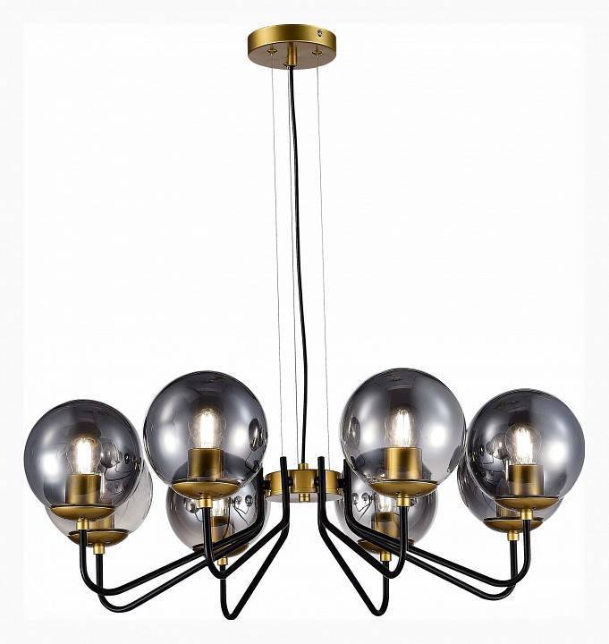 Подвесная люстра EVOLUCE Scorze 8 ламп SLE1097-303-08