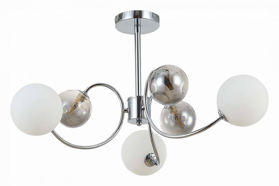 Люстра на штанге EVOLUCE Formae 6 ламп SLE220912-06