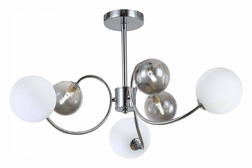 Люстра на штанге EVOLUCE Formae 6 ламп SLE220912-06