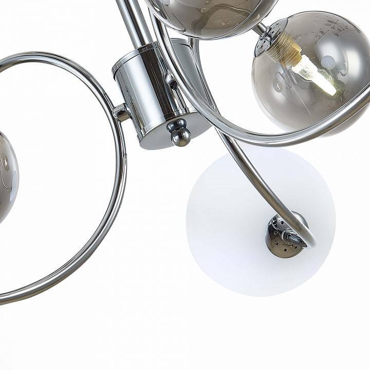 Люстра на штанге EVOLUCE Formae 6 ламп SLE220912-06