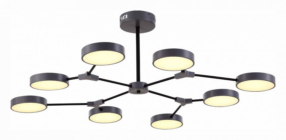 Люстра на штанге EVOLUCE Monta 8 LED SLE6003-702-08