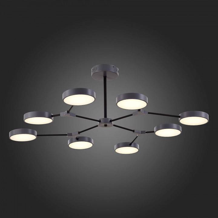 Люстра на штанге EVOLUCE Monta 8 LED SLE6003-702-08