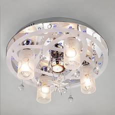 Накладной светильник Eurosvet Persey хром/синий+красный+фиолетовый 70202/5