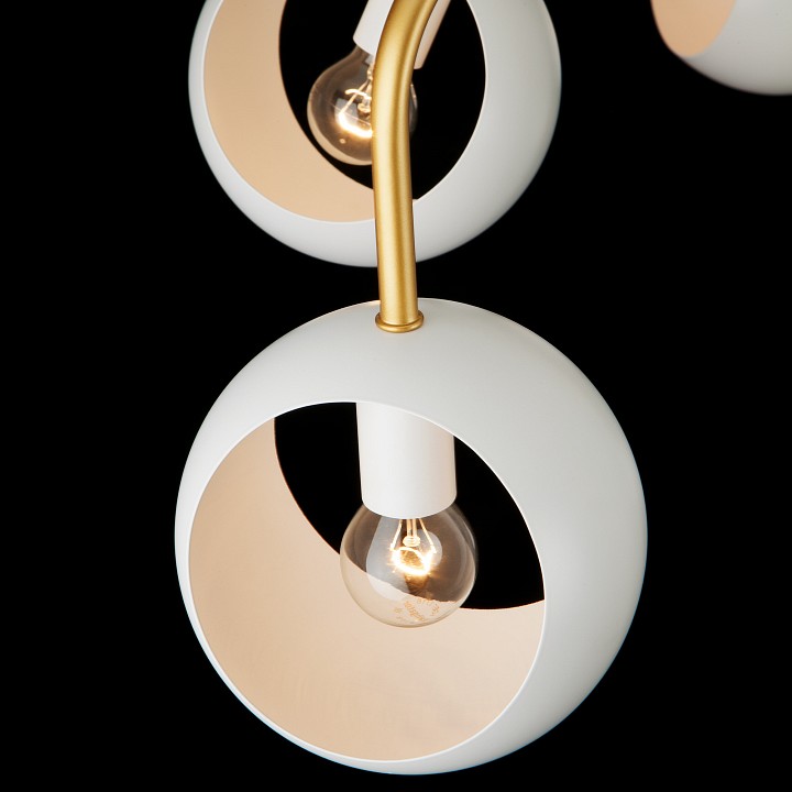 Люстра на штанге Eurosvet Luca белый 70055/6