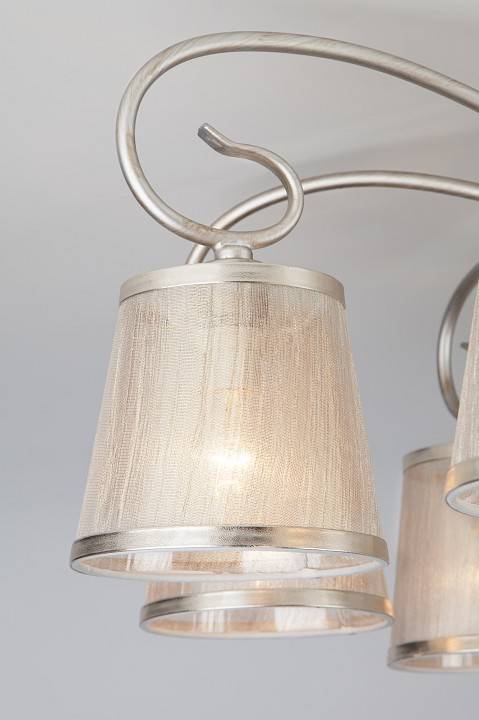 Потолочная люстра Eurosvet Liona 60065/8 серебро