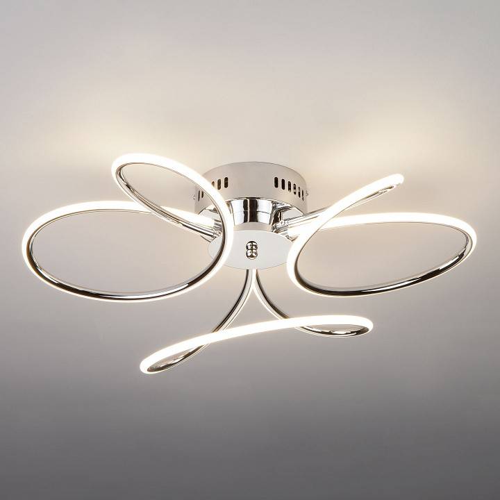 Потолочная люстра Eurosvet Lozanna 90083/3 хром 63 Вт 90083/3