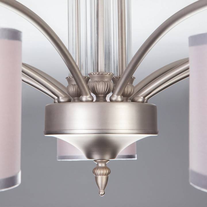 Люстра на штанге Eurosvet Adagio 60080/9 сатин-никель