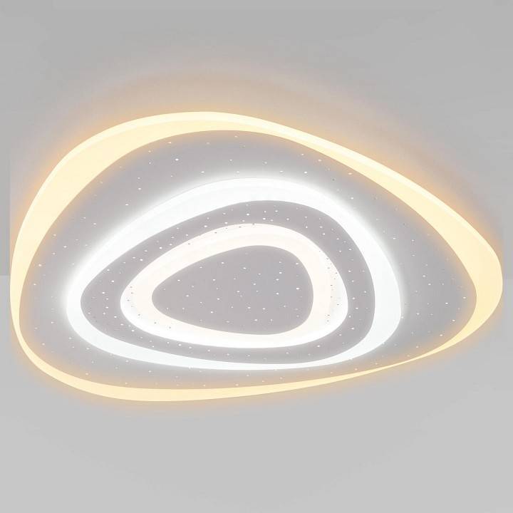 Потолочный светодиодный светильник Eurosvet Siluet 90115/6 белый 90115/6