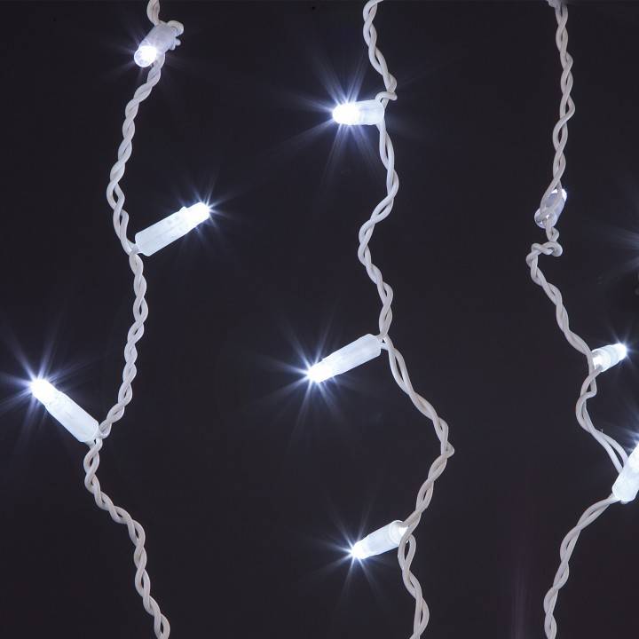 Бахрома световая Eurosvet 100-101 белый 3x0.6 м IP65 100-101