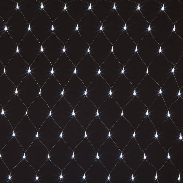 Гирлянда световая сеть Eurosvet 300-001 2x1.5 м IP20 теплый белый 300-001