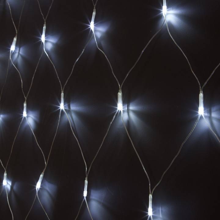 Гирлянда световая сеть Eurosvet 300-001 2x1.5 м IP20 теплый белый 300-001