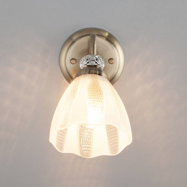 Бра Eurosvet Floranse античная бронза 30155/1