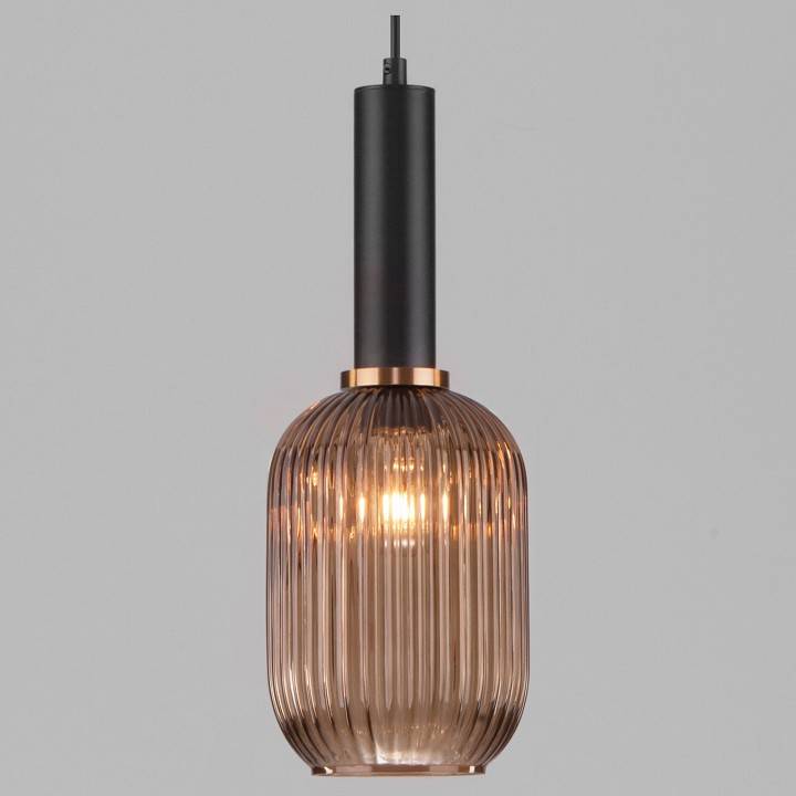 Подвесной светильник Eurosvet Bravo 50181/1 янтарь