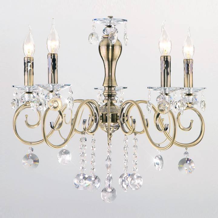 Подвесная люстра Eurosvet Ravenna 10104/5 античная бронза Strotskis 10104/5