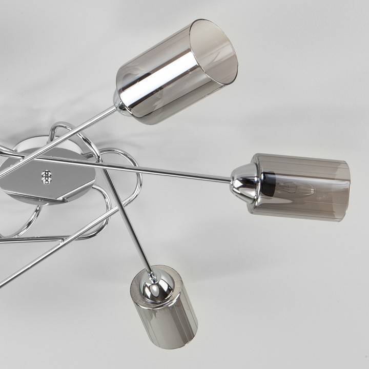 Потолочная люстра Eurosvet Motive 30167/6 хром 30167/6