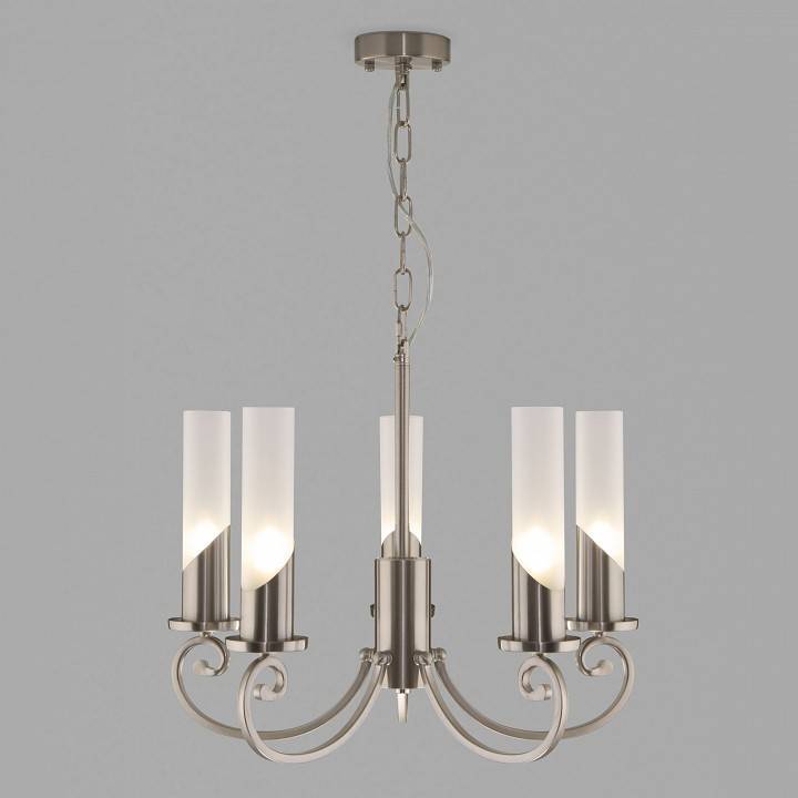 Подвесная люстра Eurosvet Banci 60117/5 никель