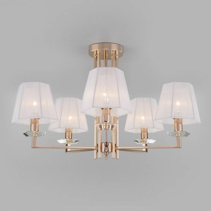 Люстра на штанге Eurosvet Alegria 60114/5 золото