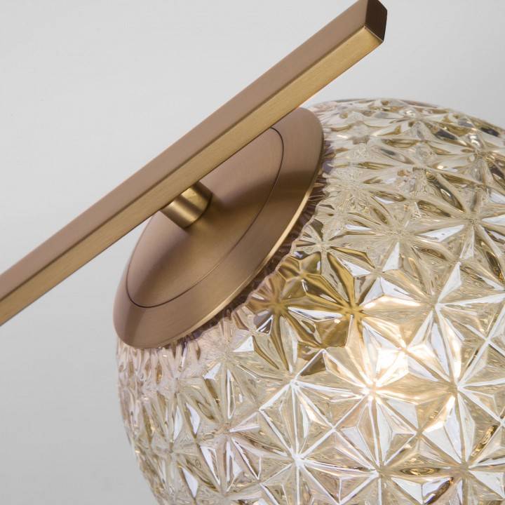 Настольная лампа декоративная Eurosvet Shape 01213/1 латунь