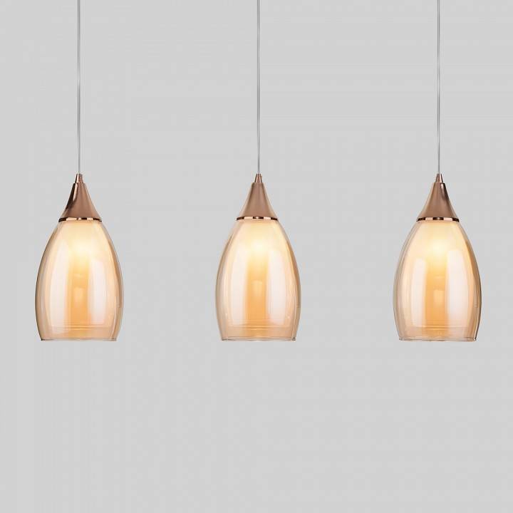 Подвесной светильник Eurosvet Cosmic 50285/3 золото