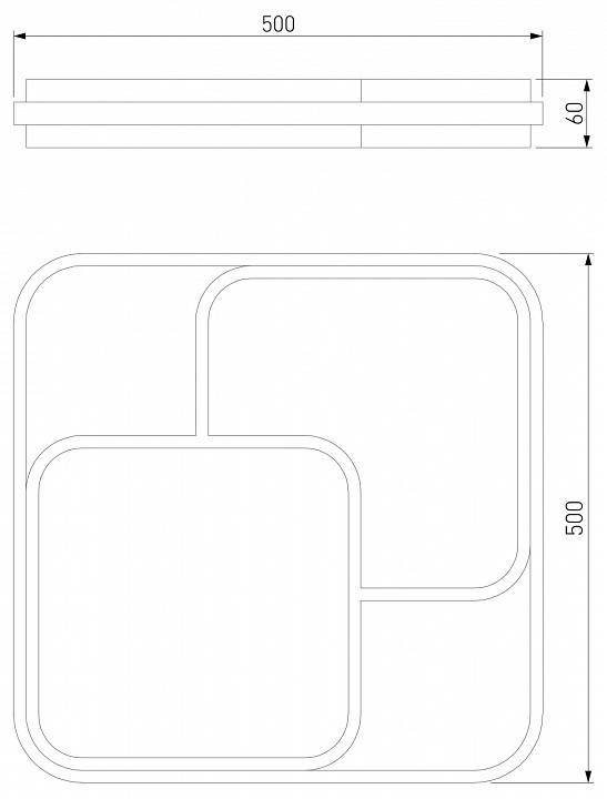 Накладной светильник Eurosvet Jeremy 90253/1 черный