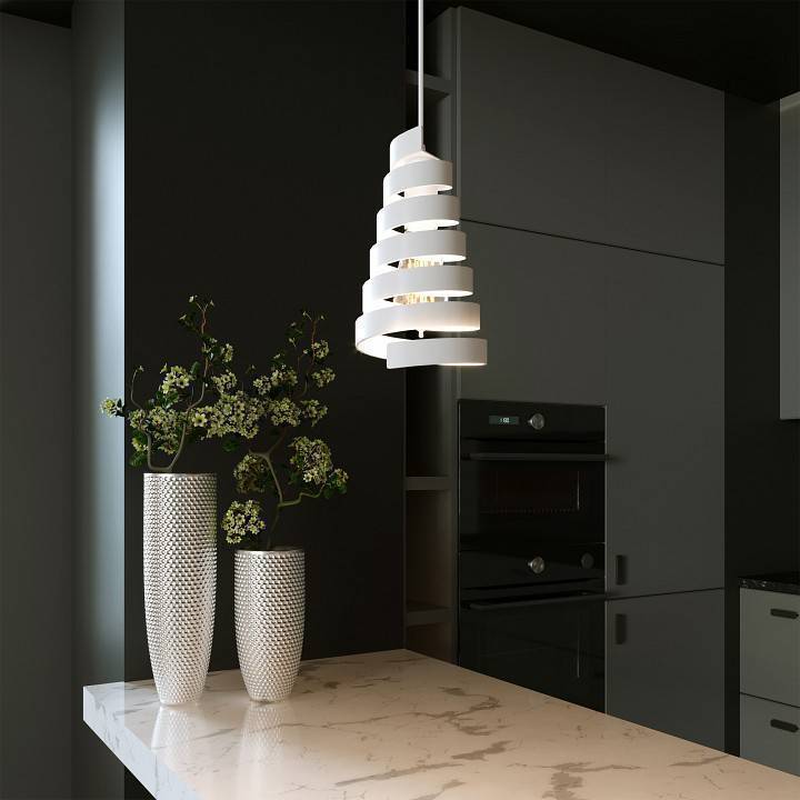 Подвесной светильник Eurosvet Storm белый 50058/1