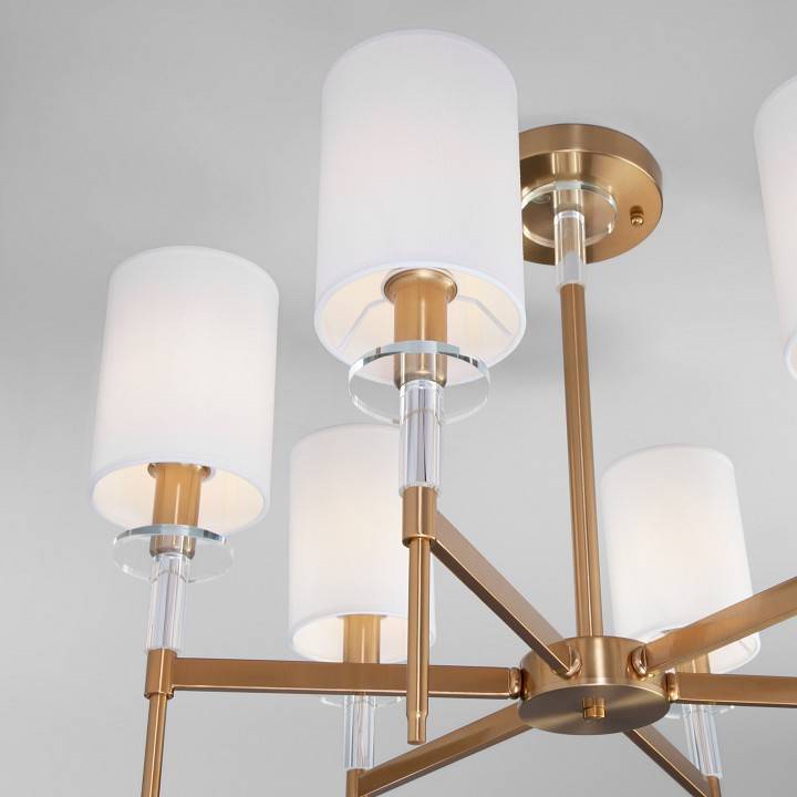 Люстра на штанге Eurosvet Brielle 60132/6 латунь 60132/6