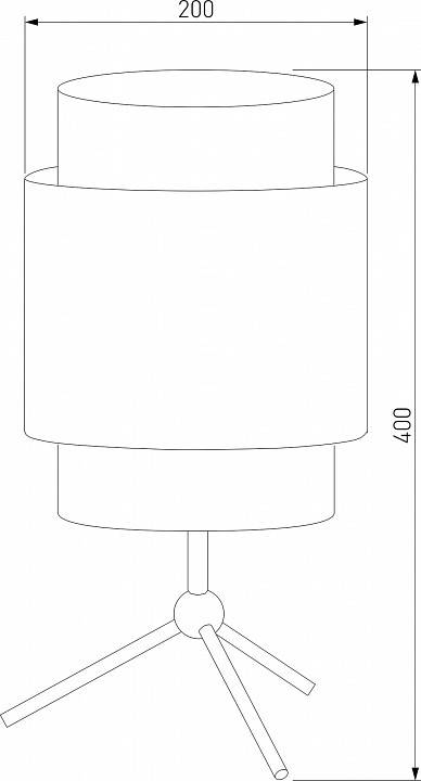 Настольная лампа декоративная TK Lighting Boho 5567 Boho Black