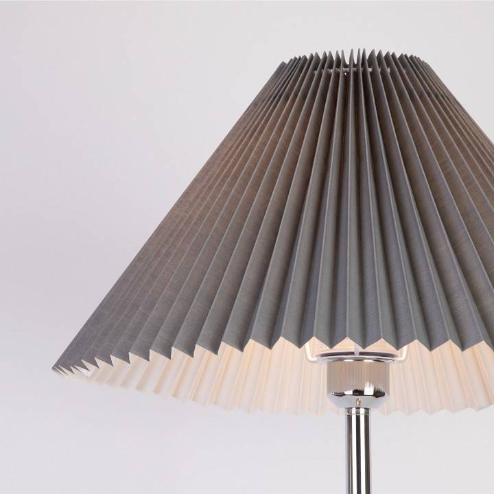 Торшер Eurosvet Peony 01133/1 хром графит 01133/1