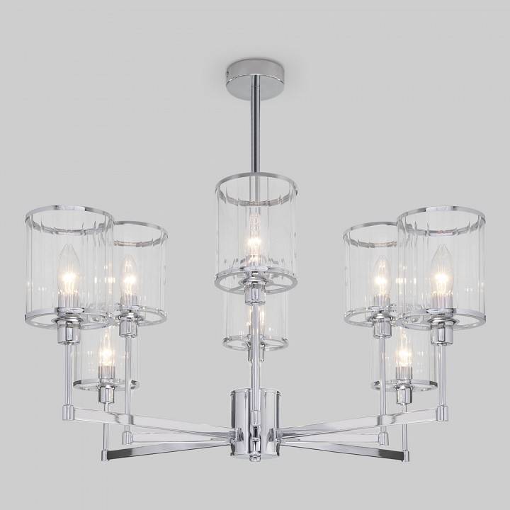 Люстра на штанге Eurosvet Inari 60144/8 хром