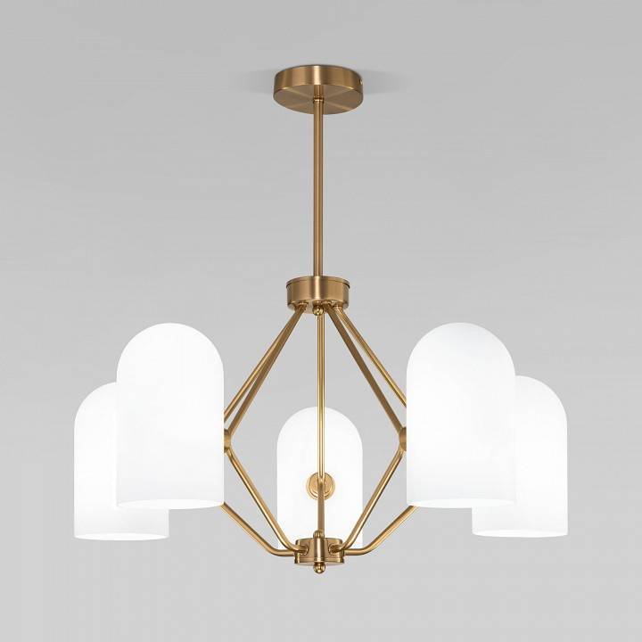 Люстра на штанге Eurosvet Bambola 60157/5 латунь 60157/5