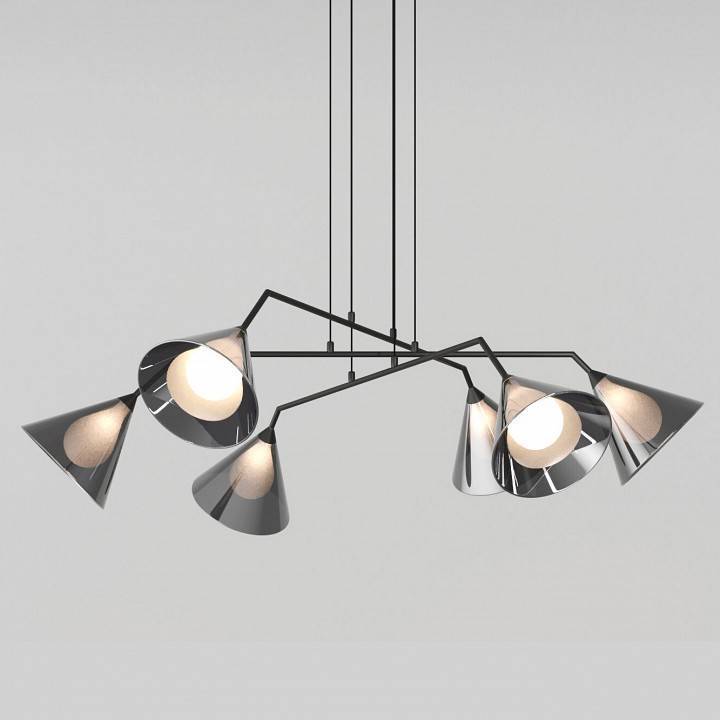 Подвесная люстра Eurosvet Enigma 70161/6 черный